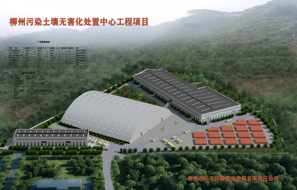 广西柳州市污染土壤无害化处置中心工程